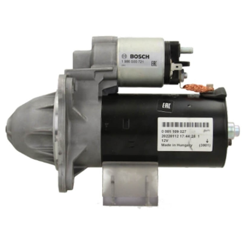 Anlasser BOSCH 1986S00721 / 0001109027 Gazel 2.0 kw