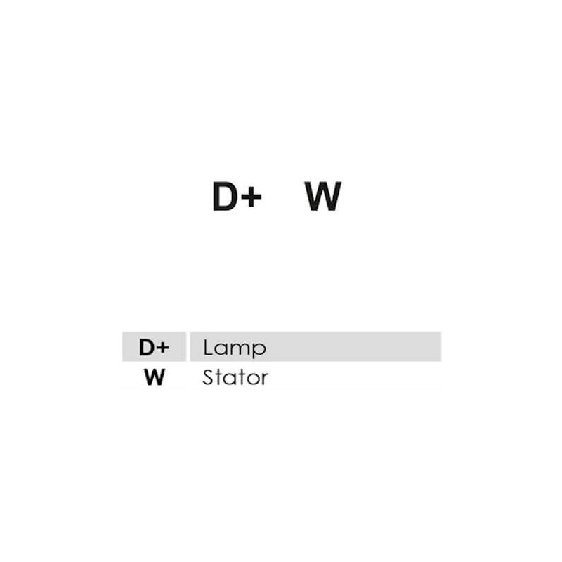 Alternateur remplace AAK5355 / 11.203.088 / 63321753 / 73401608