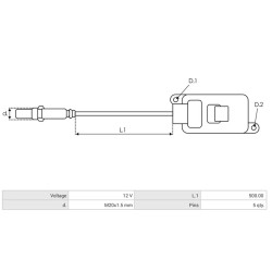NOX-Sensor ersetzt 858040804 / 70680108