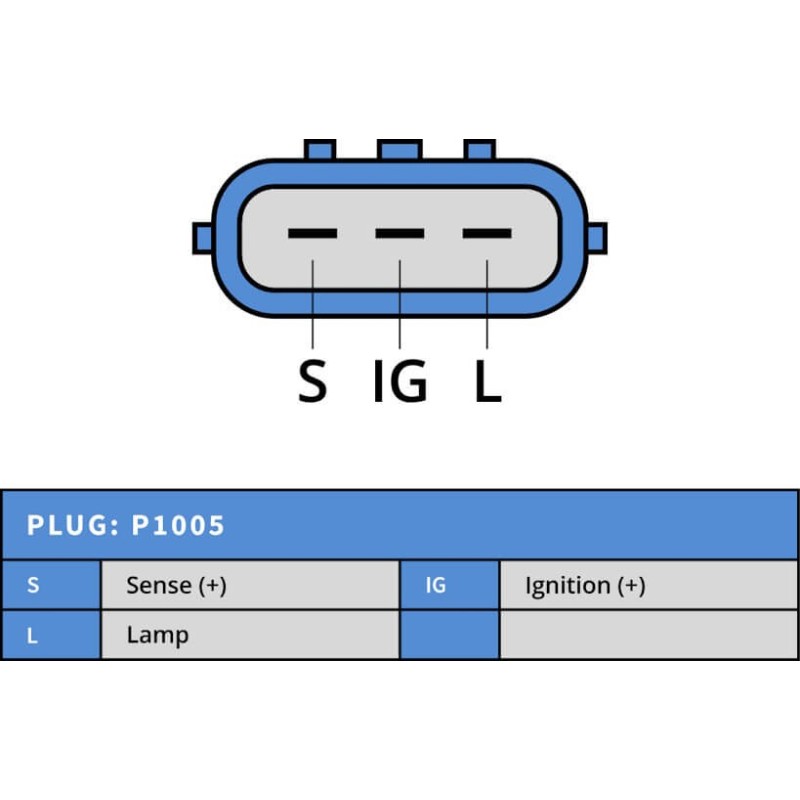 Lichtmaschine ersetzt 101211-4420 / 101211-4161 / 101211-4160 / 102211-9400