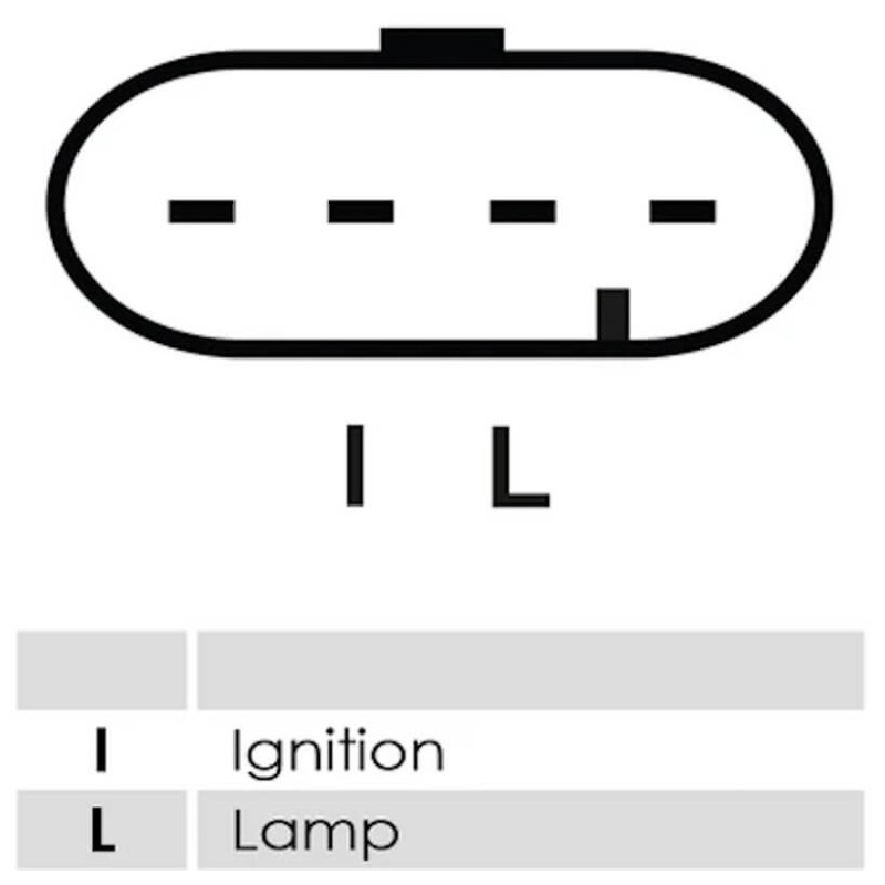 Regler für lichtmaschine DELCO REMY 96540542 / 96838369 / 96838439 / 96954113