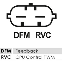 Regler für lichtmaschine Delco 13500582 / 13501719 / 13502583 / 13579663