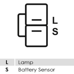 Alternateur remplace A2TA6099 / 0986045541 / 6M3410300AB