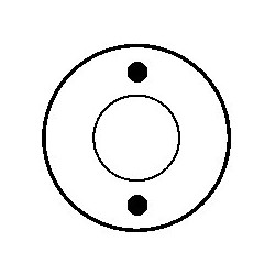 Solénoide / Contacteur pour démarreur valéo d9e278 / d9e46 / d9e68 Solénoide / Contacteur pour démarreur valéo d9e278 / d9e46 / d9e68