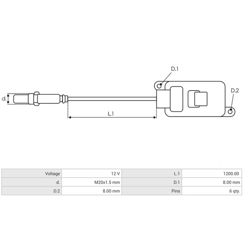 NOX-Sensor ersetzt 55495596 / SNS717