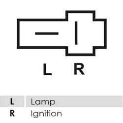 Regler für lichtmaschine  MITSUBISHI A1T06391 / A1T06672 / A1T06791 / A1T06891 / A1TA0091 / A1TA0291