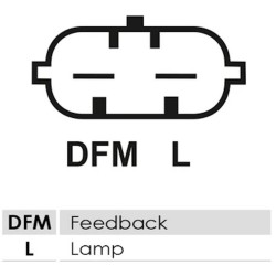 Alternateur remplace 0124525015 / 0124525314 / 12785605 Saab 140A