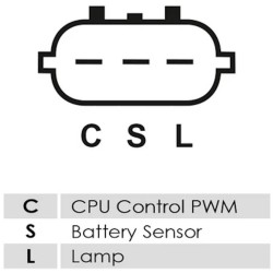 Lichtmaschine ersetzt MITSUBISHI A3TG2681ZE / A3TG2681AE / A3TG2681