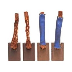 Juego de escobillas / charbon para motor de arranque Mitsubishi M2T24181 / M2T24281 / M2T25581