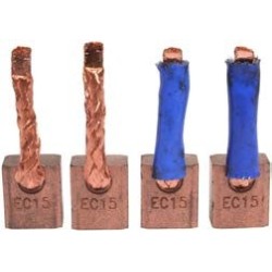 Juego de escobillas / charbon para motor de arranque Mitsubishi m1t50171 / M2T52871 / M2TS0571