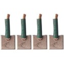 Brush set  for starter MITSUBISHI M1T30271 / M1T93571