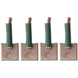 Juego de escobillas / charbon para motor de arranque Mitsubishi M1T30271 / M1T93571
