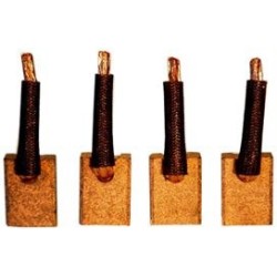 Juego de escobillas / charbon para motor de arranque Mitsubishi M0T71981 / m0t82081 / M0T82081ZE
