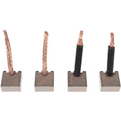 Set di spazzole per motorino di avviamento Valéo 188839 / D7G26 / D7R1 / D7R11 / D7R12