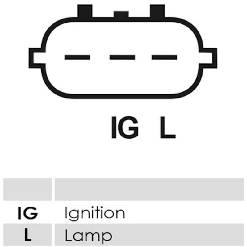 Lichtmaschine ersetzt DENSO 104210-8140 / 102211-2430 / 102211-1430