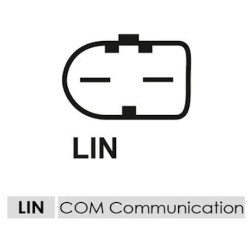 Regulador para alternador Valeo TG23C017 / TG23C019 / TG23C034 / TG23C035