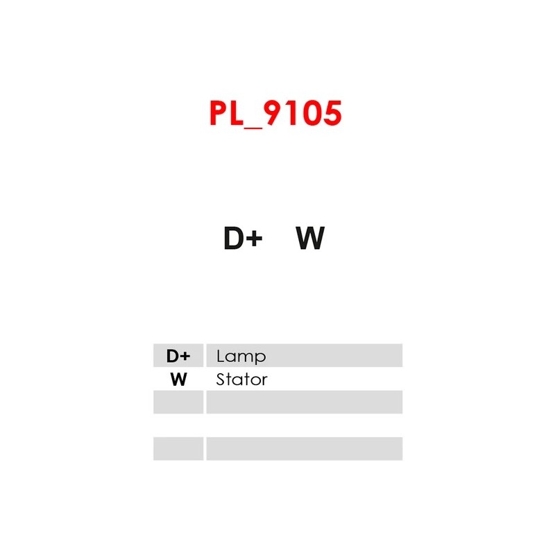 Alternateur DENSO DAN1092 remplace 101210-1580 / 101210-1581