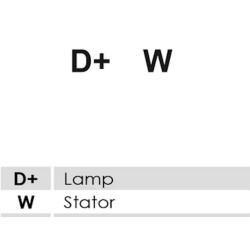 Alternator MAHLE MG927 replacing 11.205.010 / 11.205.324 / AAK4714