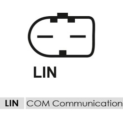 Alternador sustituye FG23S048 / A0009067400 Mercedes 220A