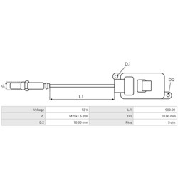 NOX-Sensor ersetzt 04L907805N / 5WK97237