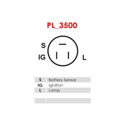 Alternatore sostituisce Denso 100211-8440 / 100211-8381 / 100211-8380 per auto TOYOTA