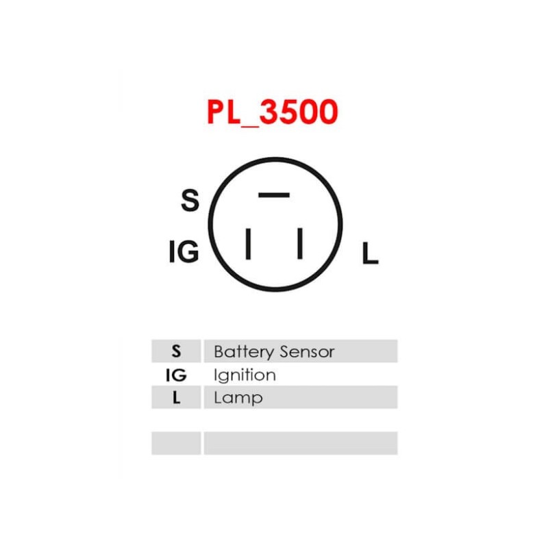 Alternateur remplace Denso 100211-8440 / 100211-8381 / 100211-8380 pour voiture TOYOTA