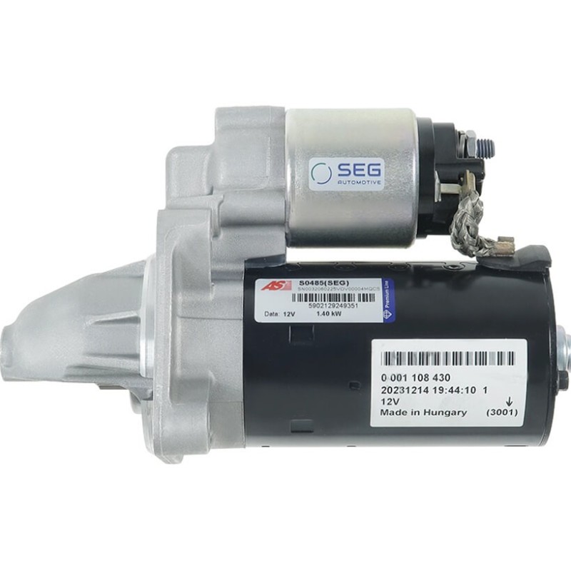 Démarreur 0001108430 remplace 0001108408 / 4M5T-11000-CApour voiture / moteur FORD