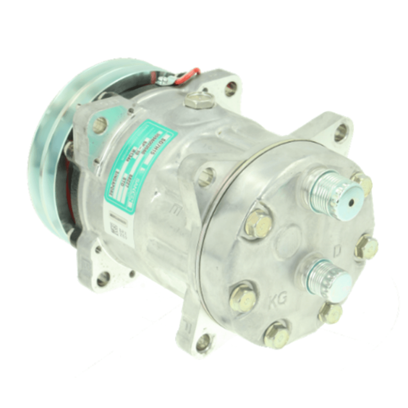 Compresseur de climatisation SANDEN SD7H158227 remplace SD7H157862 pour engins agricoles et engins de chantier NEW HOLLAND