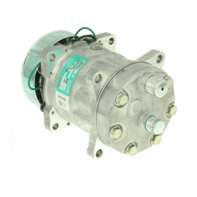 Compresseur de climatisation SANDEN SD7H158085 remplace SD7158085 pour engins agricoles et engins de chantier CASE