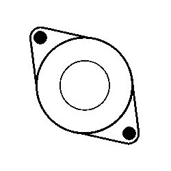 Solenoide para motor de arranque NIKKO 0-23000-0040 / 0-23000-0060 / 0-23000-0100
