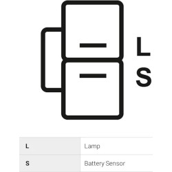 Lichtmaschine ersetzt MD354793 / MD189014 für HYUNDAI  LANTRA / MITSUBISHI GALANT VI