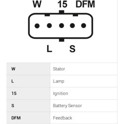 MITSUBISHI Lichtmaschine A004TRG691AM / A004TRG691 für SCANIA LKW